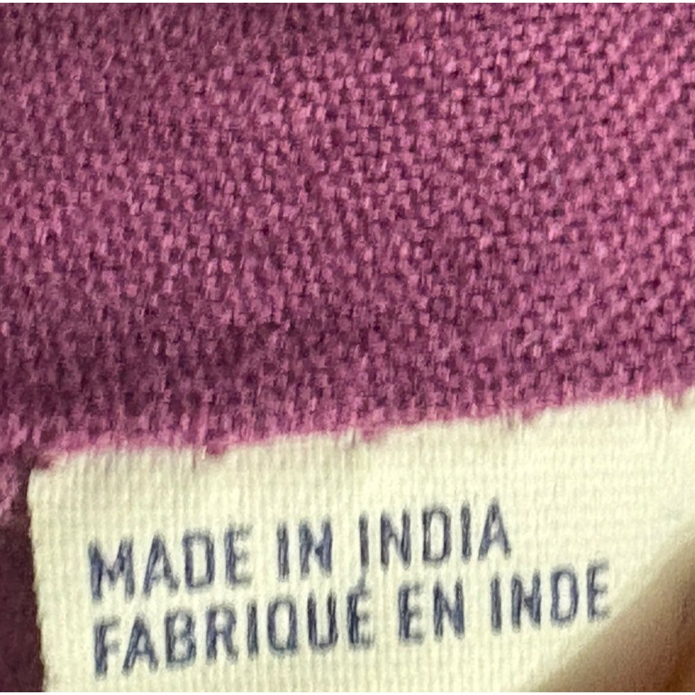 American Eagle Outfitters VTG 2011 Boho Oversized Crescent Ikat Fabric Hobo Bag - Picture 12 of 16